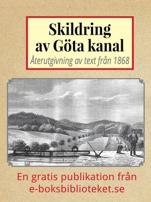 cover image of Skildring av Göta kanal